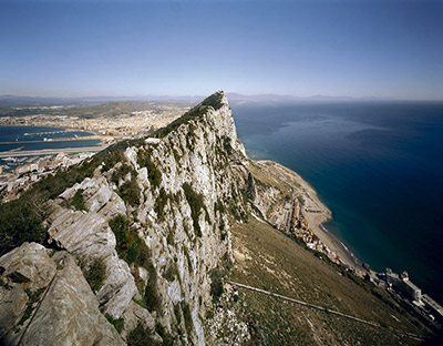 Gibraltar 01, 2009. Gibraltar. Spain. United Kingdom. Europe. Prolaser lambda on fuji film paper