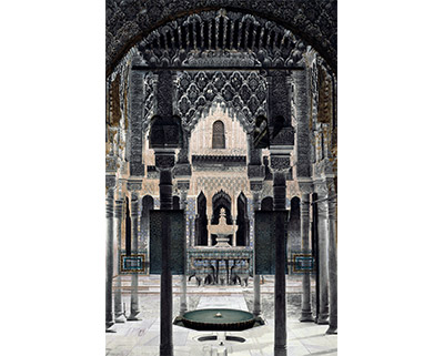 Fountain, Alhambra, 2006. The Alhambra. Granada. Andalusia. Spain. Europe. C-Print Diasec