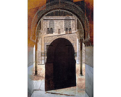 Portal, Alhambra, 2006. The Alhambra. Granada. Andalusia. Spain. Europe. C-Print Diasec