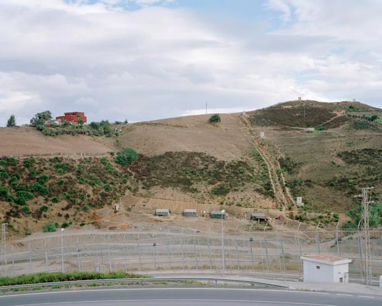 Specific Geographies I. Ceuta Border Fence, 2009. C-Type chromogenic copies from negative.